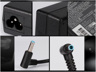 Genuine OEM 65W HP AC Adapter Charger blue tip 19.5V 3.33A Pavilion 710412-001