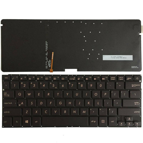 New Asus ZenBook U4000 U4000U U4000UQ U4100 U4100U U4100UQ Keyboard Black Backlit US English
